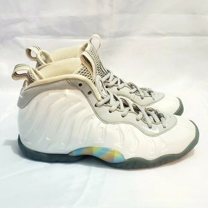Nike Little Posite One KSA Rainbow Pixel (GS) Smoke Grey CU1054-001 Women 5.5‎